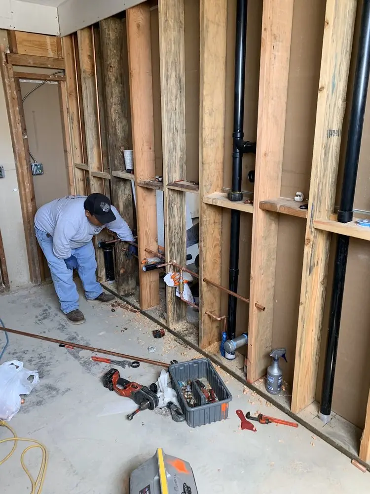Commercial rough-in plumbing for Gas Line Repair in Placido Bayou